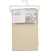 Nappe rectangulaire beige unie