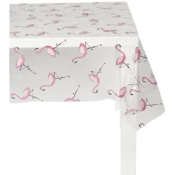 Nappe rectangulaire cristal design flamants roses