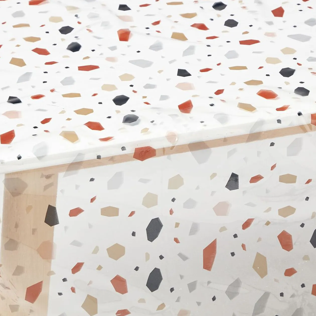 Nappe rectangulaire cristal imprimée 140x240 cm