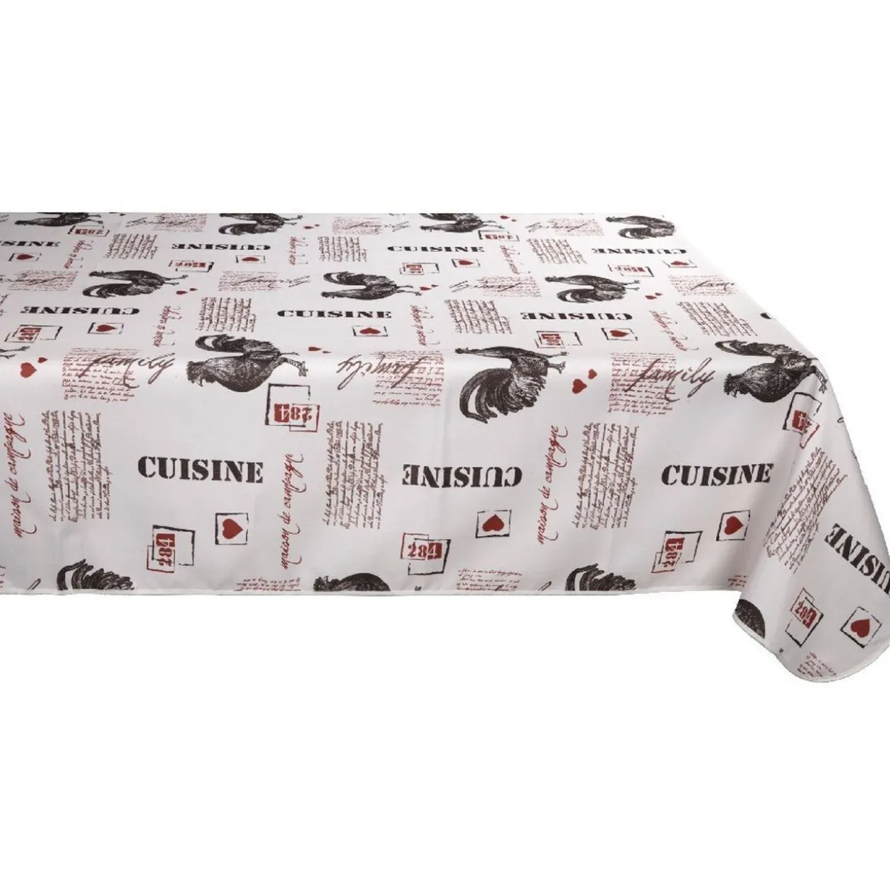 Nappe rectangulaire design fermette