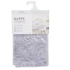 Nappe rectangulaire en plastique transparent motif fleur tourbillon 140x240 cm
