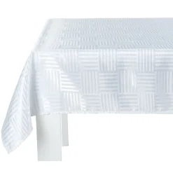 Nappe rectangulaire jacquard en polyester