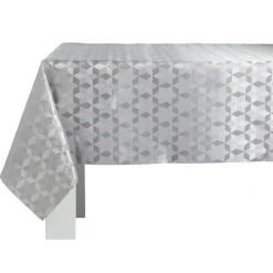 Nappe rectangulaire jacquard en polyester