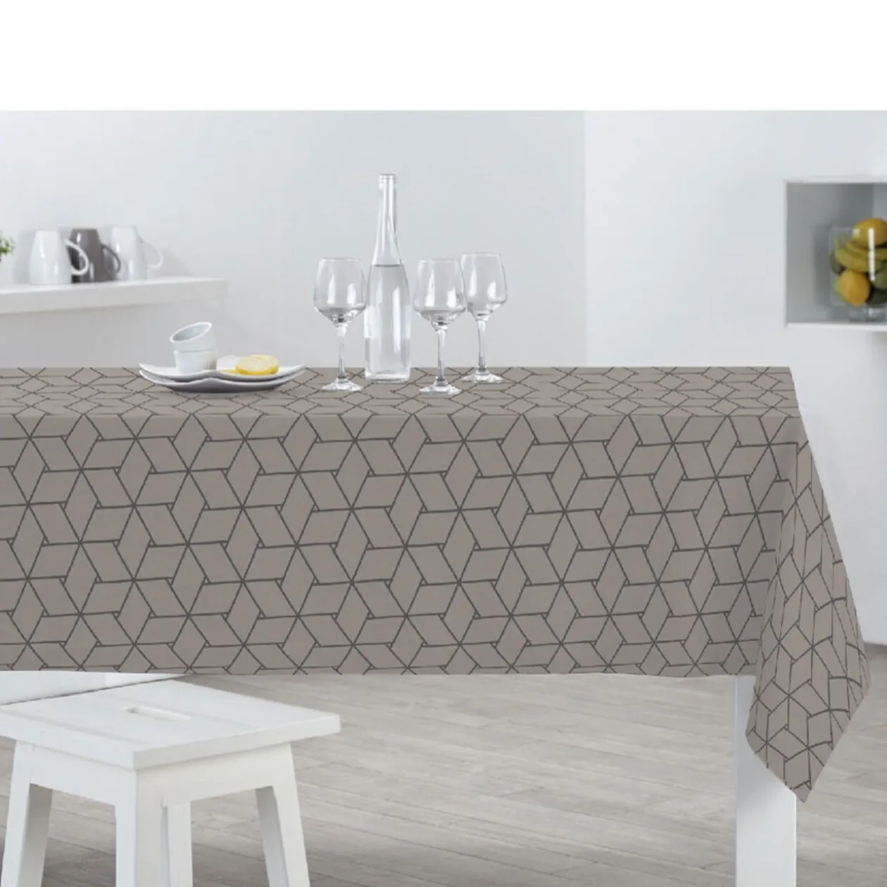 Nappe rectangulaire motif losanges