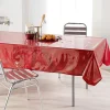 Nappe rectangulaire transparente unie