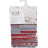 Nappe ronde en plastique transparent motif poule