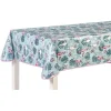 Nappe toile cirée rectangulaire motif oiseau tropical