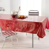 Nappe transparente rectangulaire unie