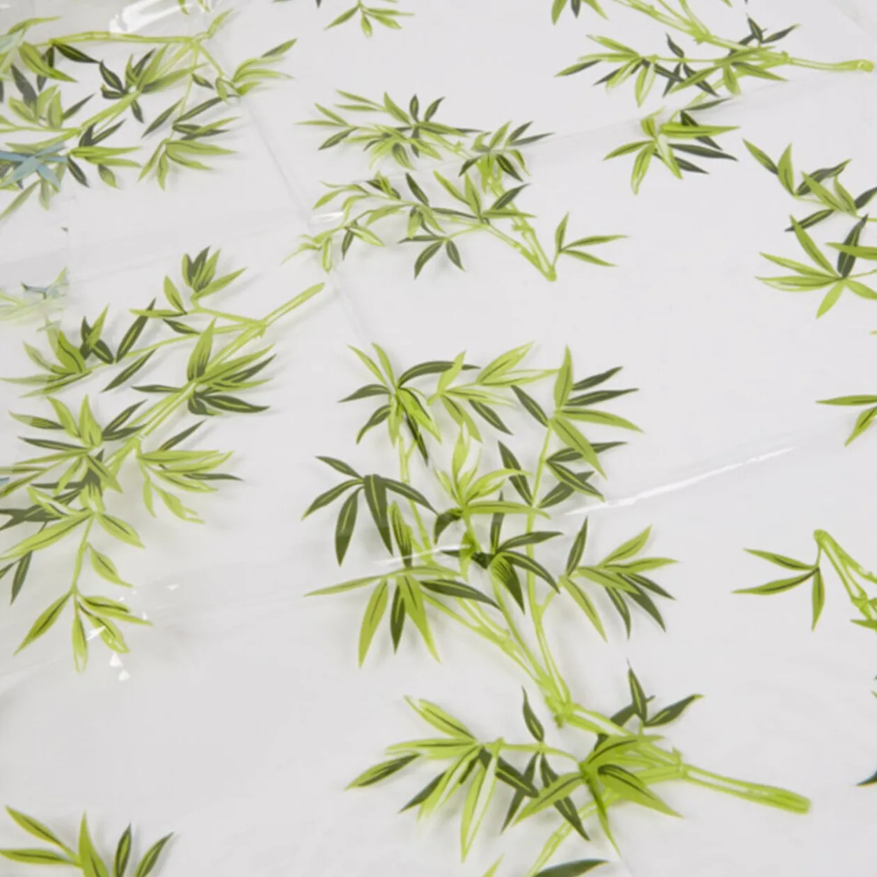 Nappe transparente ronde Bambou