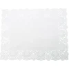Napperon en papier blanc L35 cm x6