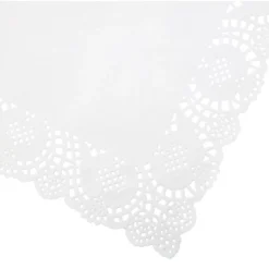 Napperon en papier blanc L. 46 cm x6