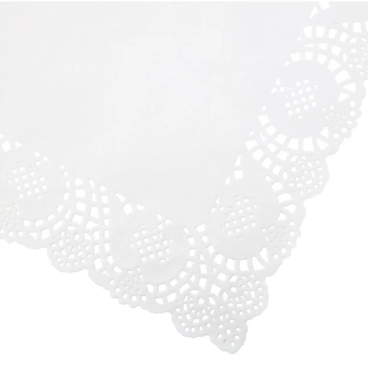 Napperon en papier blanc L. 46 cm x6