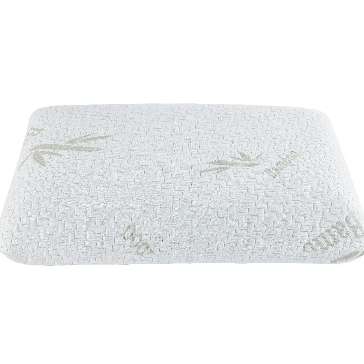 Oreiller à mémoire de forme housse bambou