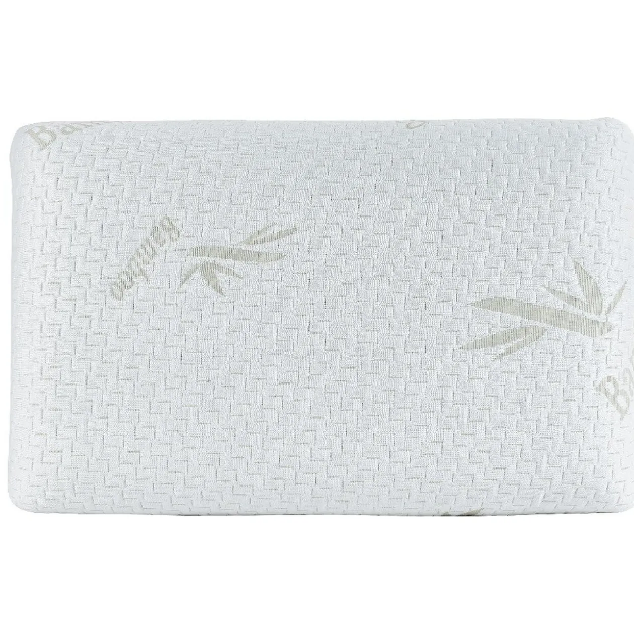 Oreiller à mémoire de forme housse bambou