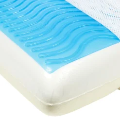 Oreiller à mémoire de forme gel rafraîchissant