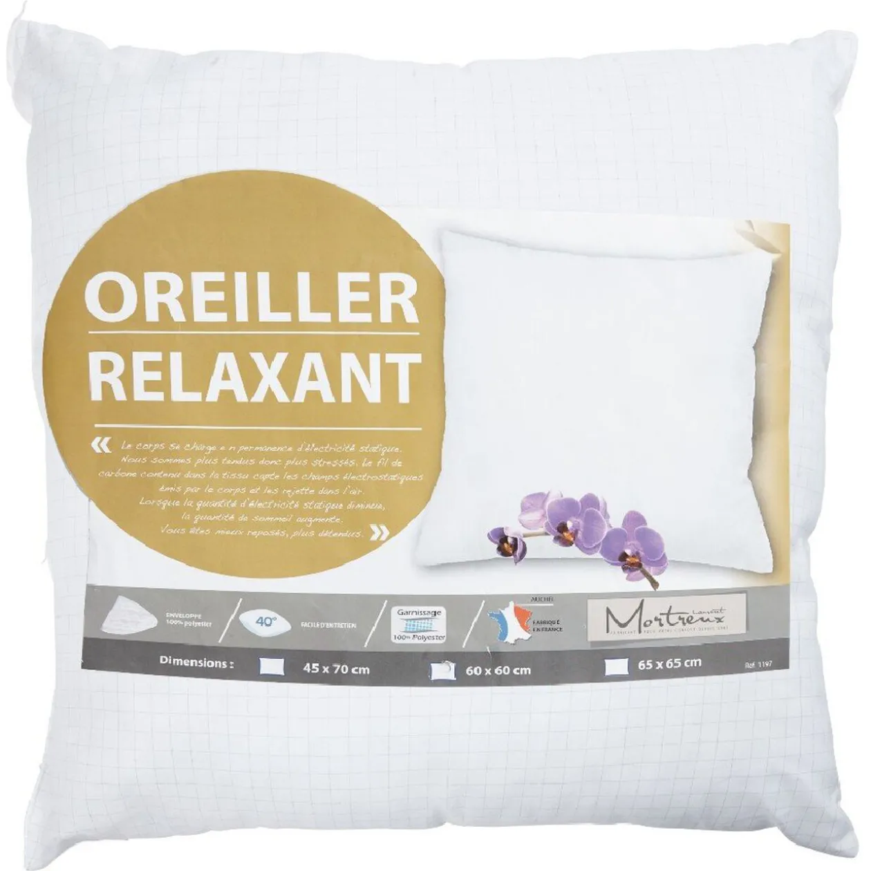 Oreiller apaisant