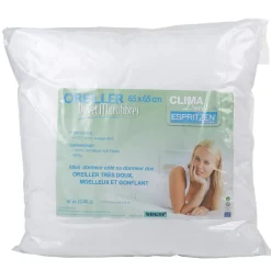 Oreiller blanc Duvet microfibres Espritzen