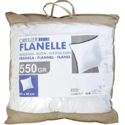 Oreiller en coton flanelle