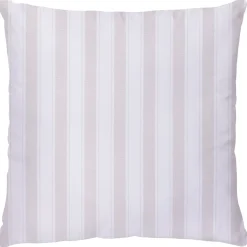 Oreiller ferme rayure effet vintage 60x60cm