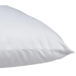 Oreiller souple carré blanc 60x60 cm