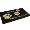 Paillasson coco design Traces de pattes