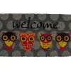 Paillasson design hibou