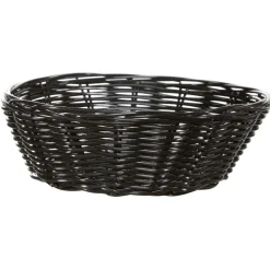 Panière à pain noire et beige x2