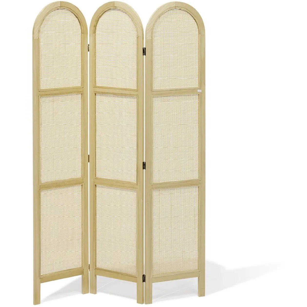 Paravent Malang rotin naturel - L114,5xH170 cm