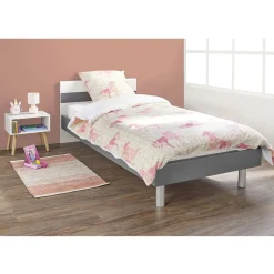 Parure de lit 1 personne imprimée 140x200 cm