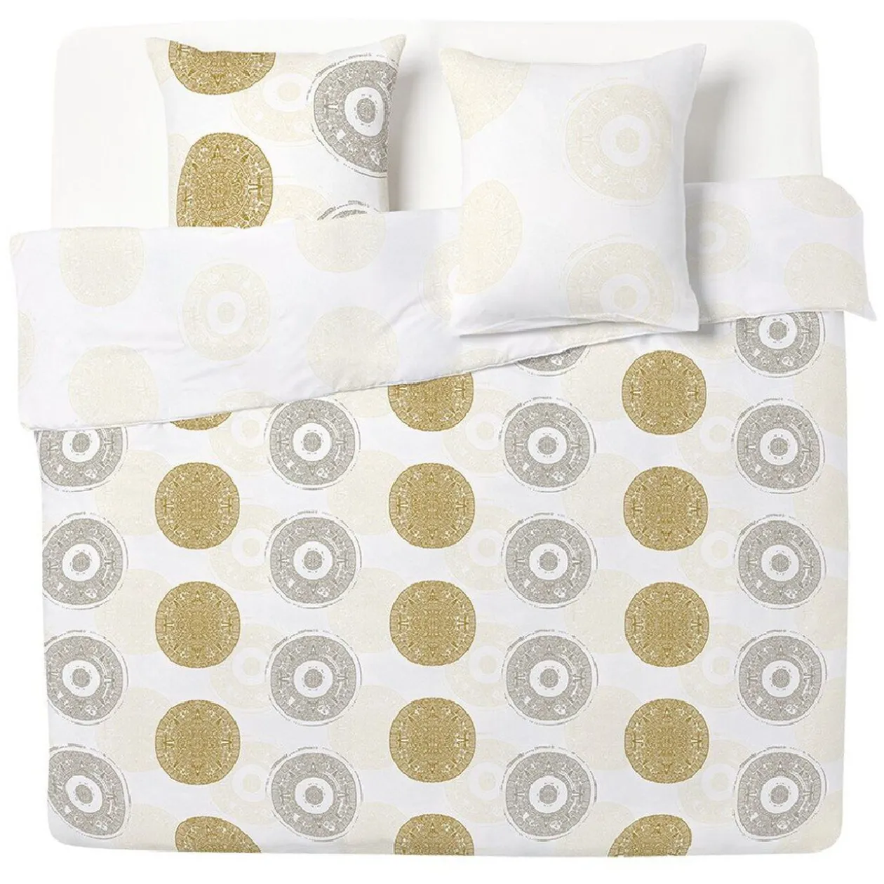 Parure de lit 2 personnes avec taies d'oreiller