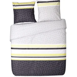 Parure de lit 2 personnes coton imprimé 220x240 cm