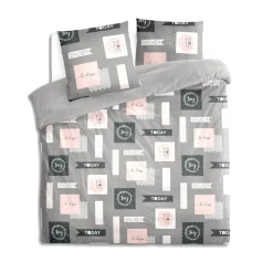 Parure de lit 2 personnes 240 x 220 cm