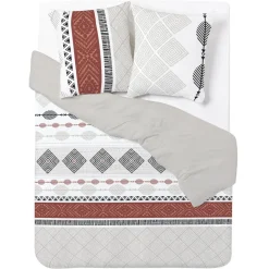 Parure de lit 2 personnes 240x220 cm