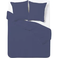 Parure de lit 2 personnes finition bouton 240x220cm