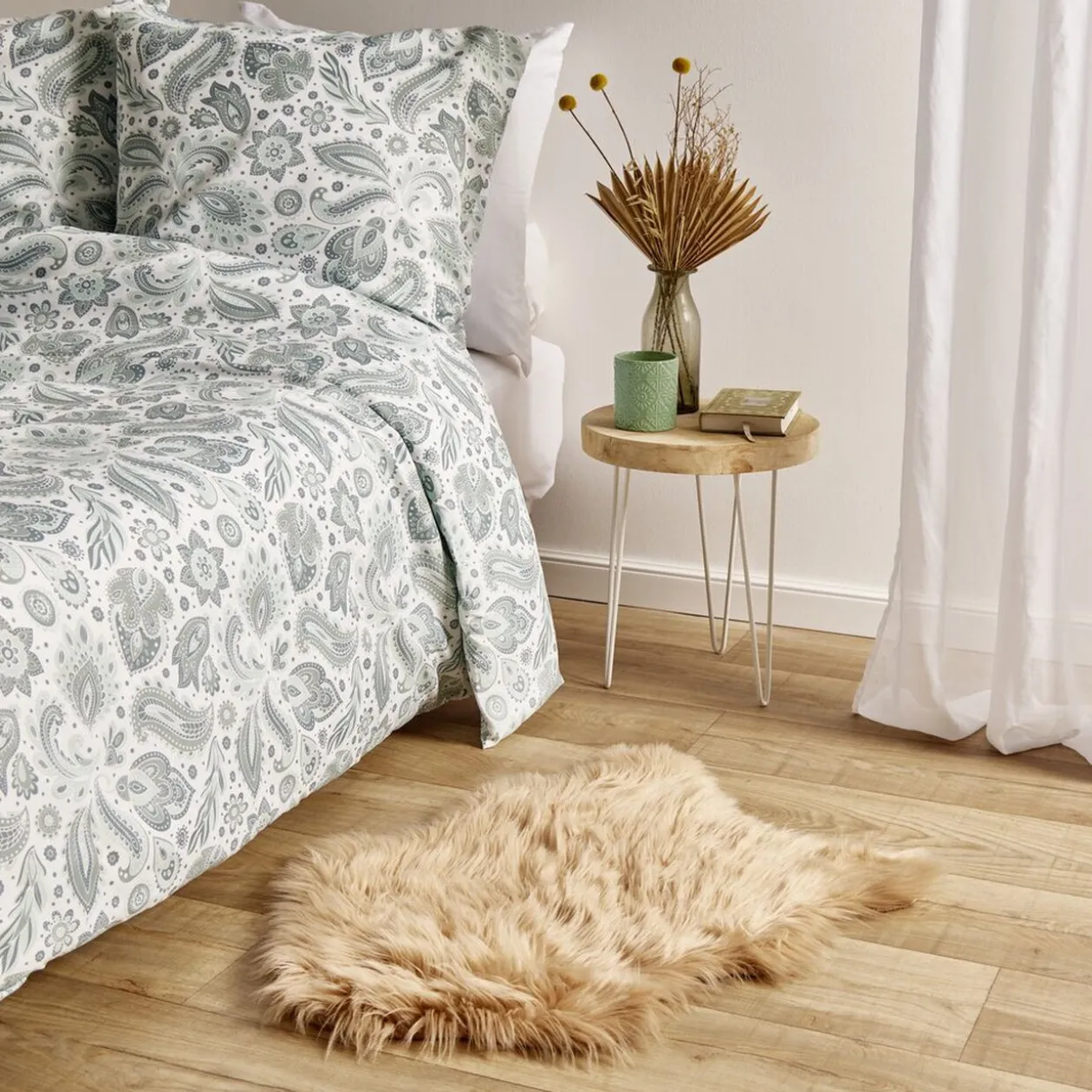 Parure de lit 2 personnes 220x240cm 3 pièces - 4 modèles