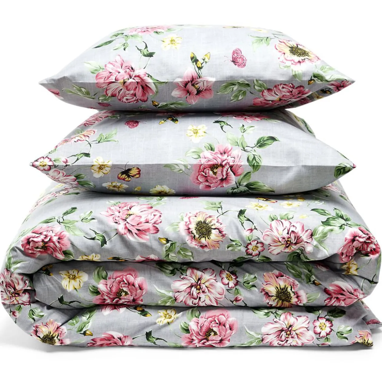 Parure de lit 2 personnes 220x240cm 3 pièces - 4 modèles