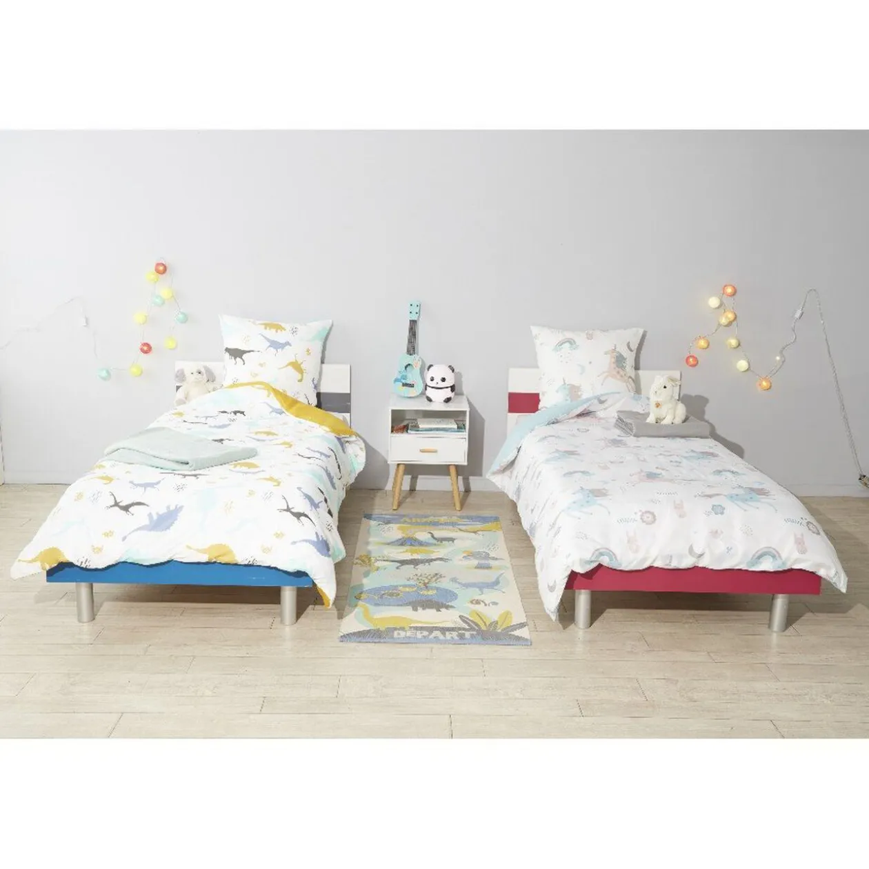 Parure de lit 2 pièces 1 personne