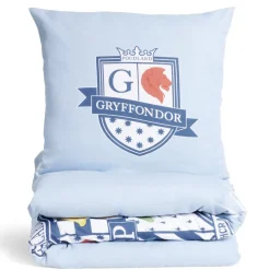 Parure de lit 1 place Harry Potter écusson Poudlard