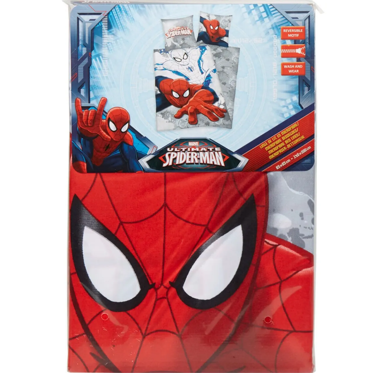Parure de lit 1 place Spiderman