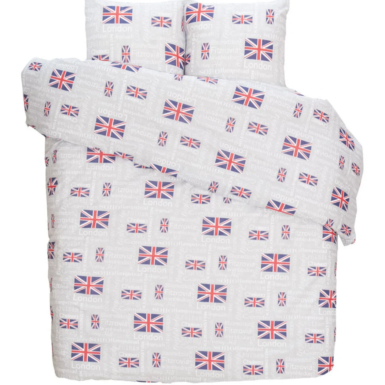 Parure de lit 2 places 3 pièces