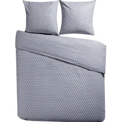 Parure de lit 2 places flanelle motif graphique