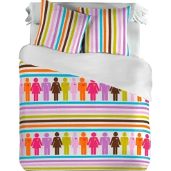 Parure de lit 2 places Homme Femme