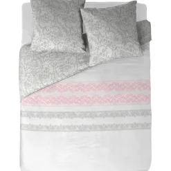 Parure de lit 2 places Muranu romantique dentelle