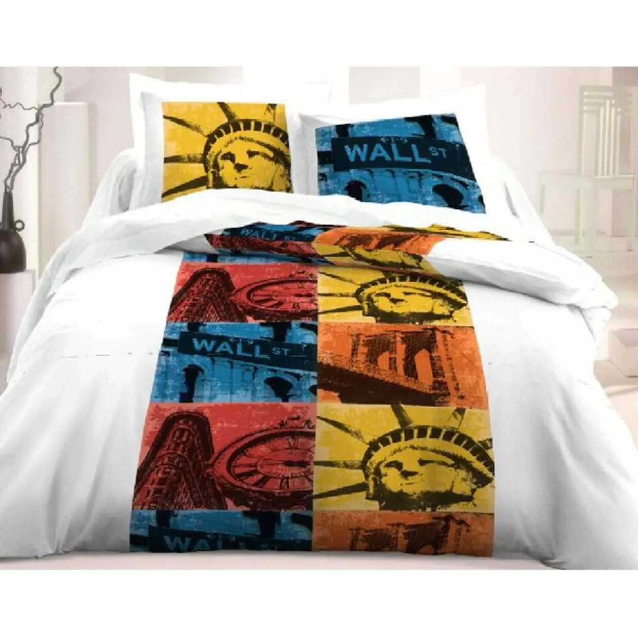 Parure de lit 2 places New York