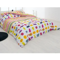 Parure de lit 2 places parfumée fraise