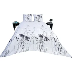 Parure de lit 2 tons 220 x 240cm en coton