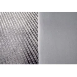 Parure de lit effet côtelé réversible 240x220cm