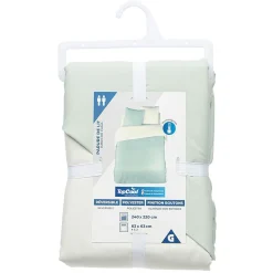 Parure de lit housse de couette et 2 taies d'oreiller 220x240 cm