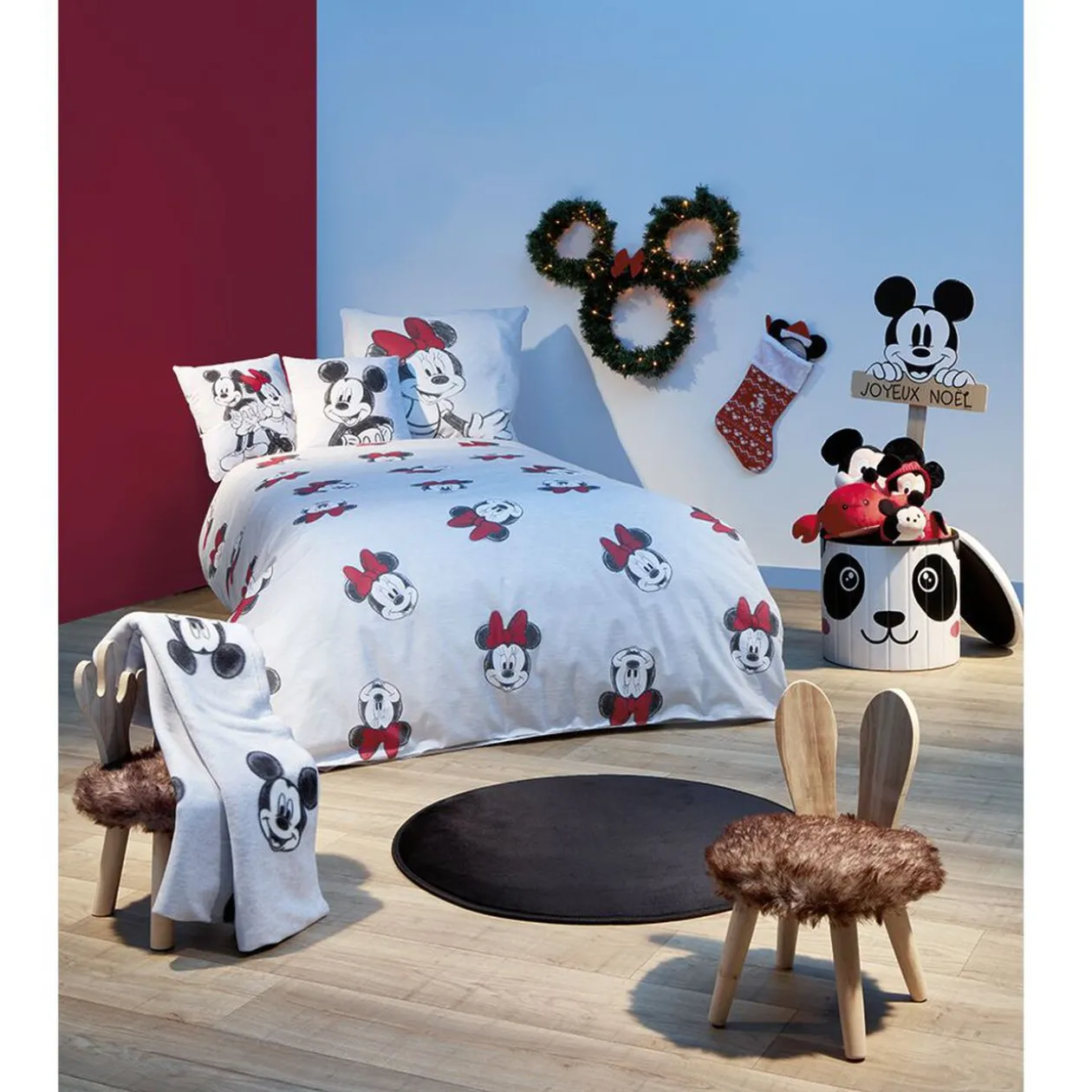 Parure de lit imprimé Minnie 140x200cm