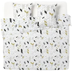 Parure de lit Kokona L260X240 cm et 2 taies d'oreiller